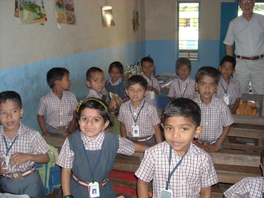 Students ready for class.